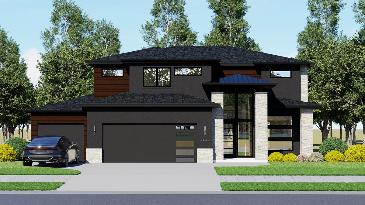 Rainier Rendering - Elevate Design + Build Home